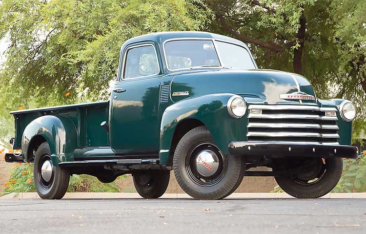 1954 chevy deals truck rear bumper